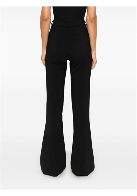 Pantalone flare in misto lana bice in nero Maxmara sportmax - donna MAXMARA SPORTMAX | 2422136014600003